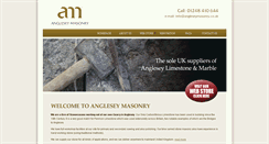 Desktop Screenshot of angleseymasonry.co.uk